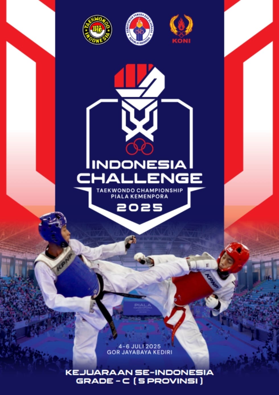 Ajang Pertarungan Prestasi Taekwondo di Tanah Air Taekwondo Indonesia Dojang tidartaekwondoclub