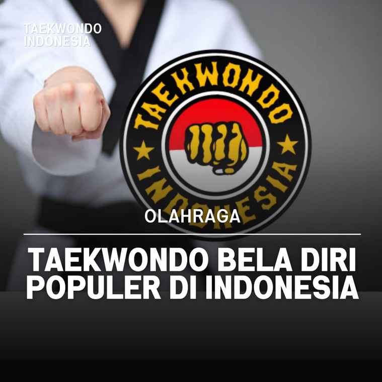 Taekwondo bela diri populer di Indonesia Taekwondo Indonesia Dojang tidartaekwondoclub